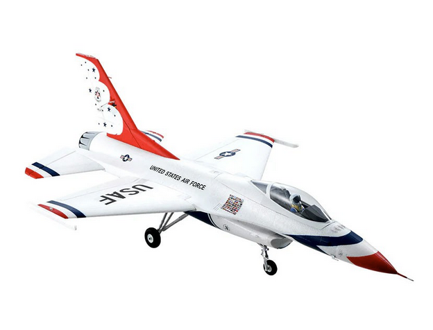 F16 Fighting Falcon EDF 64MM Blue Thunder PNP FMS Jet