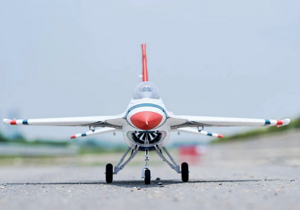 F16 Fighting Falcon EDF 64MM Blue Thunder PNP FMS Jet