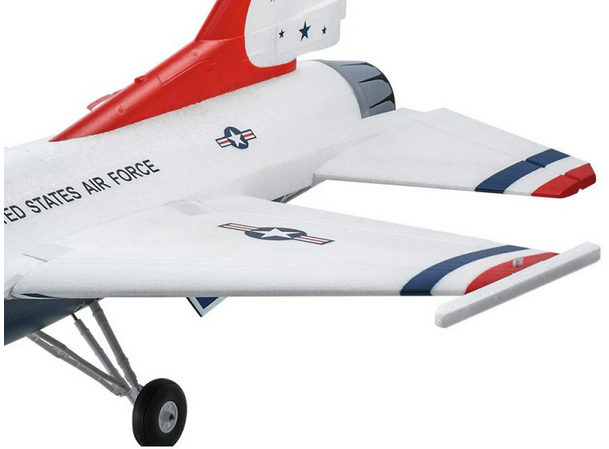F16 Fighting Falcon EDF 64MM Blue Thunder PNP FMS Jet