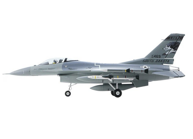 F16 Fighting Falcon EDF 64MM Gris PNP FMS Jet