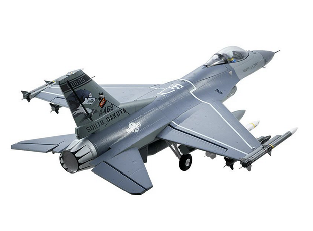F16 Fighting Falcon EDF 64MM Gris PNP FMS Jet