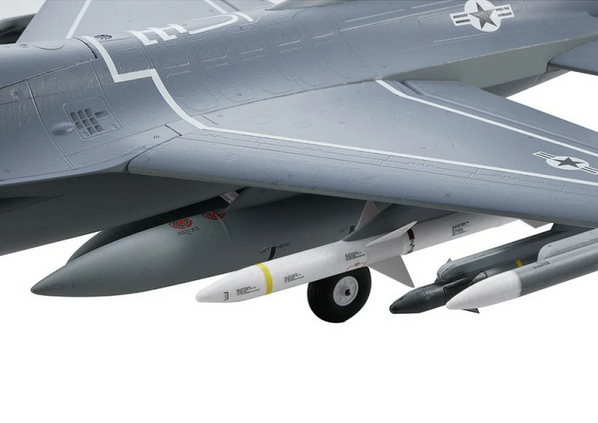 F16 Fighting Falcon EDF 64MM Gris PNP FMS Jet