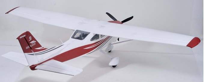 Cessna 182 Skylane Rouge 1500mm PNP FMS Débutant / Trainer