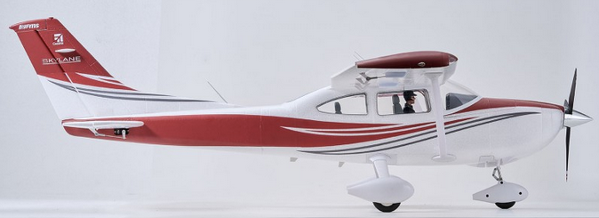 Cessna 182 Skylane Rouge 1500mm PNP FMS Débutant / Trainer