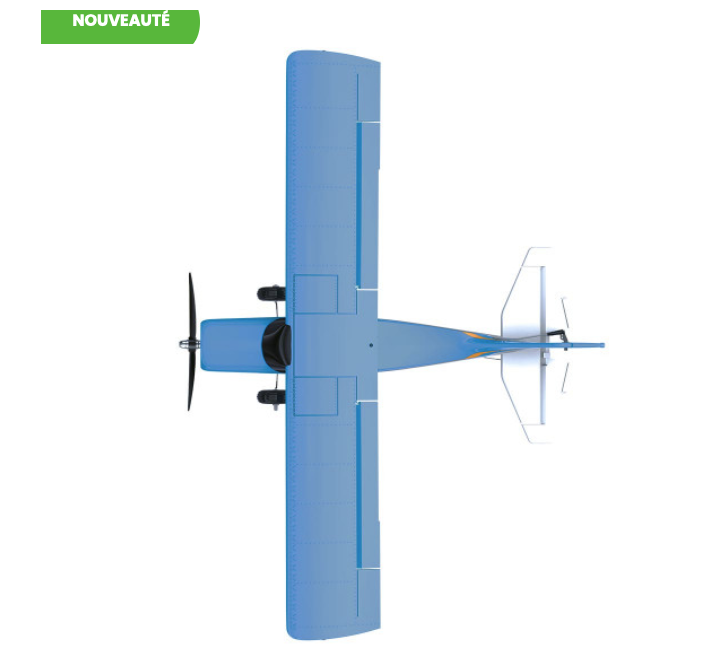 Maule Gyro Trainer 512mm Bleu RTF (mode 1)
