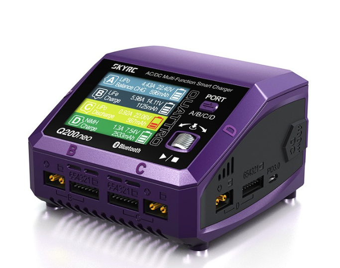 Chargeur Q200 neo Quattro AC/DC (AC max 200W - DC max 400W)