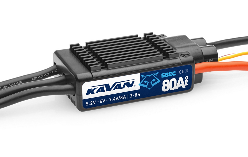 Controleur Brushless Kavan Pro 80A 