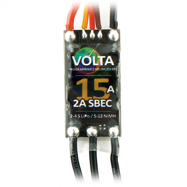 Controleur Brushless 15A Volta Contrôleurs brushless et Bec