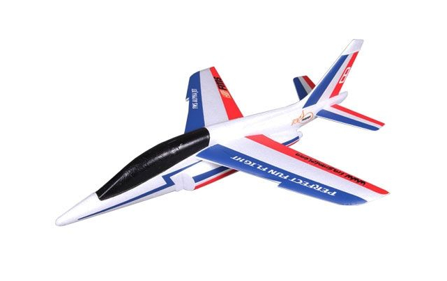 Planeur 470mm Alpha Red lancé main FMS