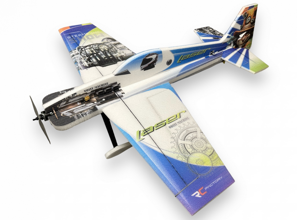 Laser XL 1060mm Bleu Rc Factory Voltige