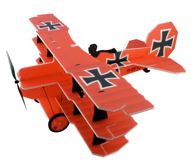 Lil Fokker rouge Rc factory 