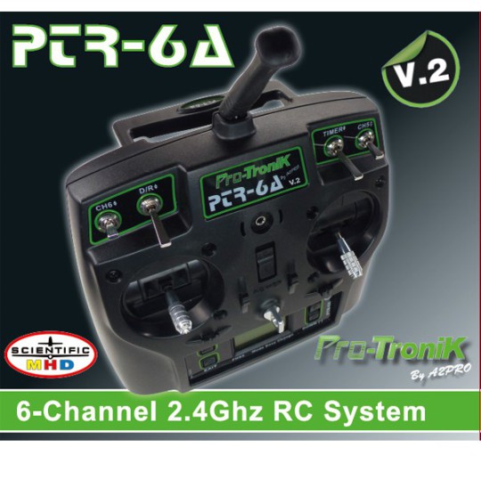 Radio PTR-6A V2 6 voies + accu NIMH