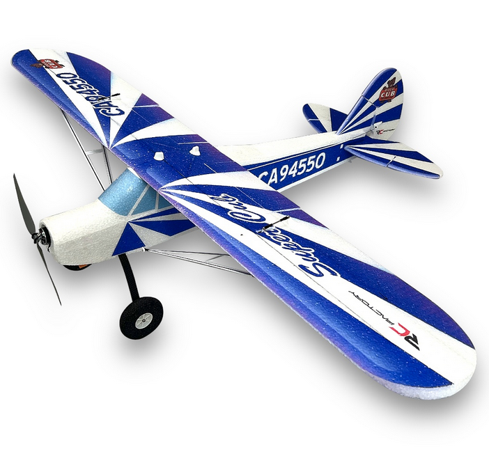 Piper SC 1150mm Bleu Rc Factory  Débutant / Trainer