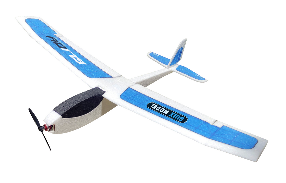 Planeur Glidy Bleu 890mm Guixmodel