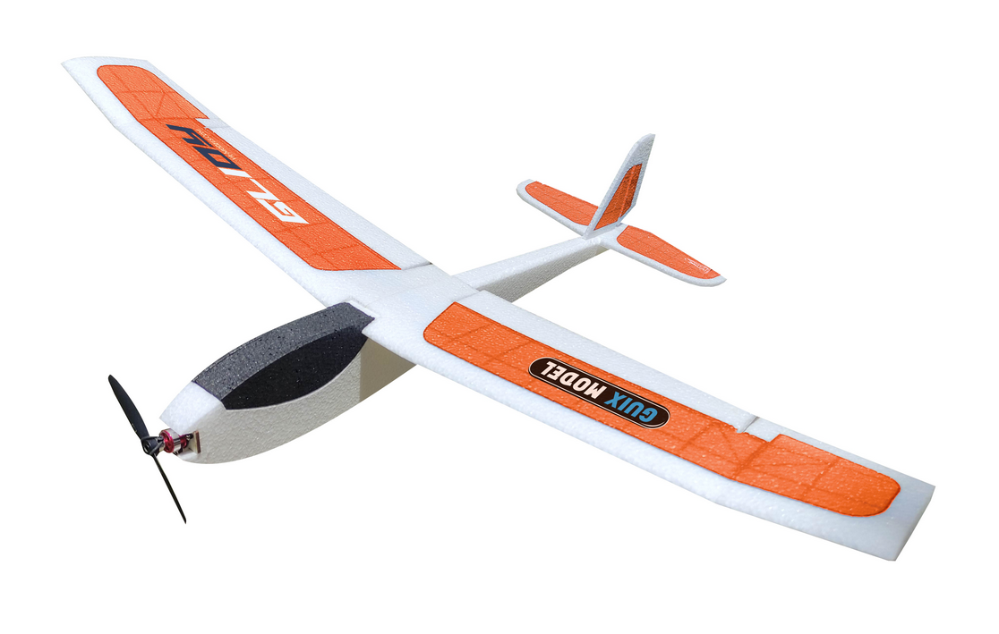 Planeur Glidy Rouge 890mm Guixmodel