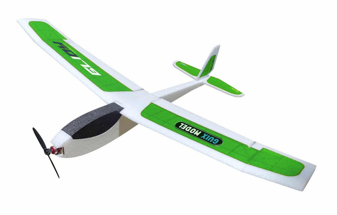 Planeur Glidy Vert 890mm Guixmodel Planeurs