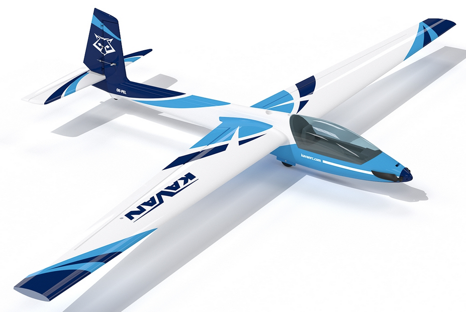 Planeur Swift S1 2400mm PNP Bleu Kavan