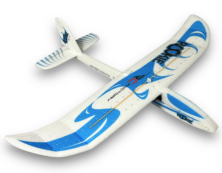 Rookie Bleu 880mm Rc Factory  Planeurs