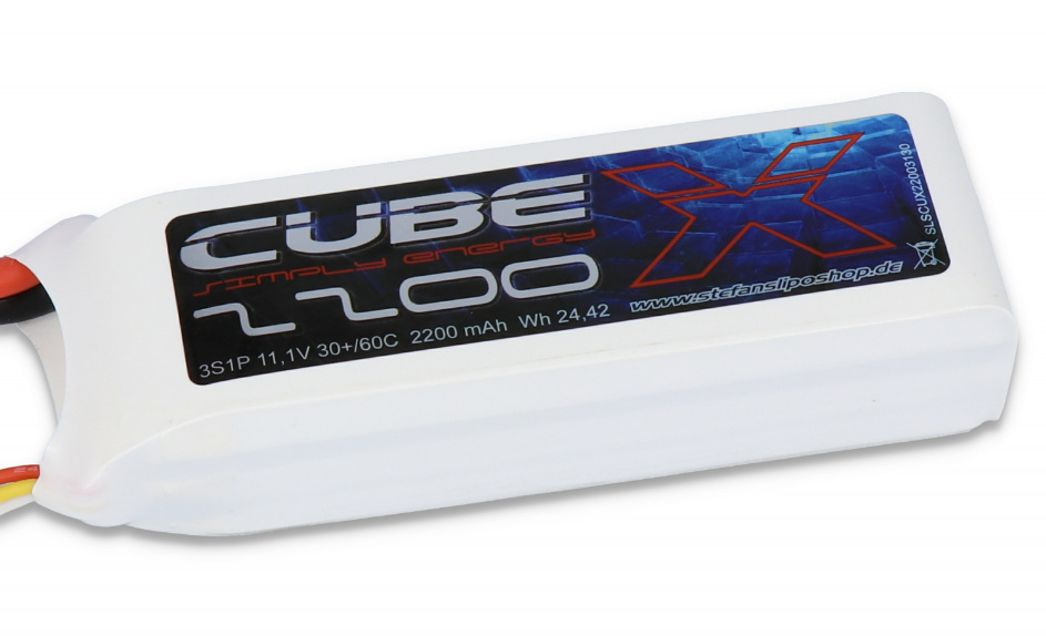 SLS X-CUBE 2200mAh 3S1P 11,1V 30C/60C Lipo 3S (11,1V)