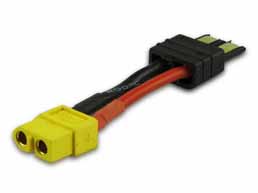 Adaptateur  compatible avec TGY XT60 femelle TRAXXAS mâle