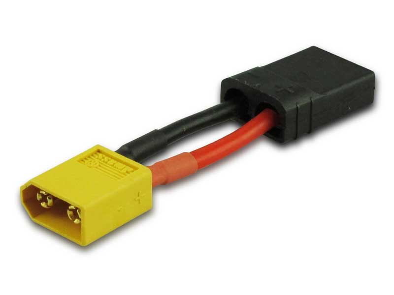 Adaptateur compatible avec XT60 mâle - TRAXXAS femelle