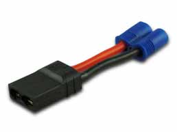 Adaptateur compatible avec TRAXXAS femelle E-flite EC3 mâle
