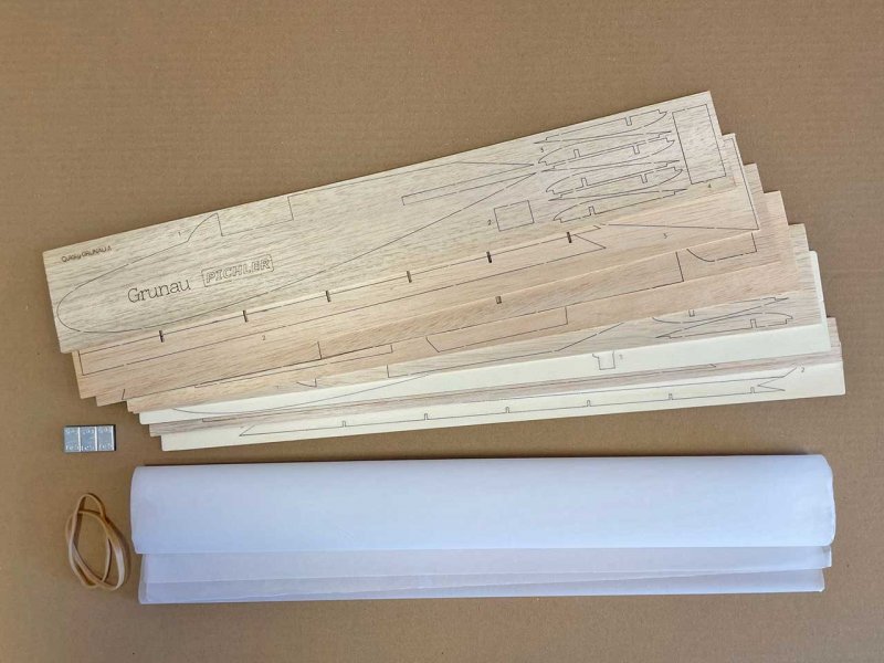 Balsa Quicky Kit Grunau Baby 1000 mm