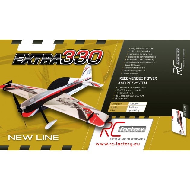 Avion EPP Extra 330 Aerobatics RC Factory 1000mm