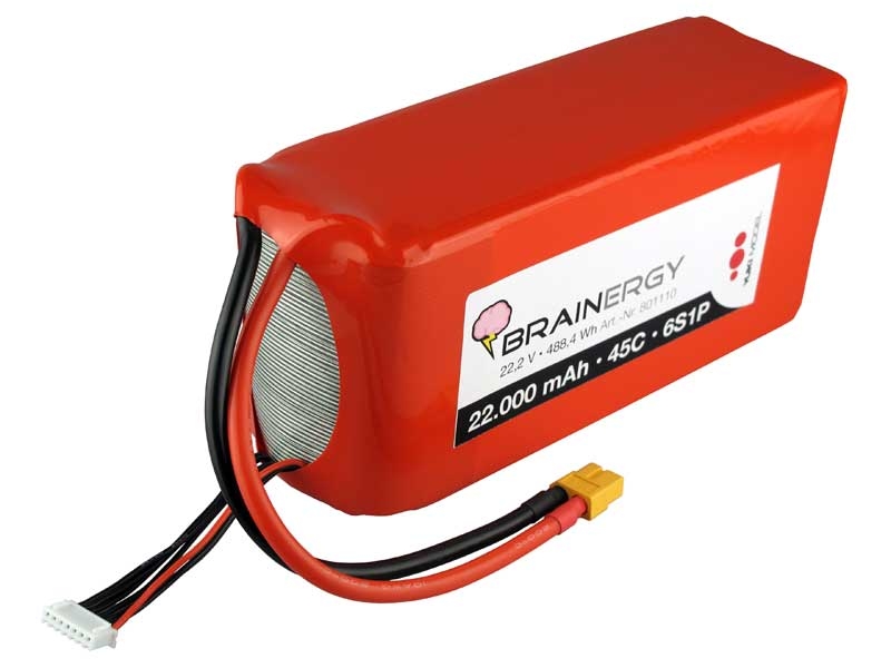 BRAINERGY LiPo 6s 22000mAh 45c