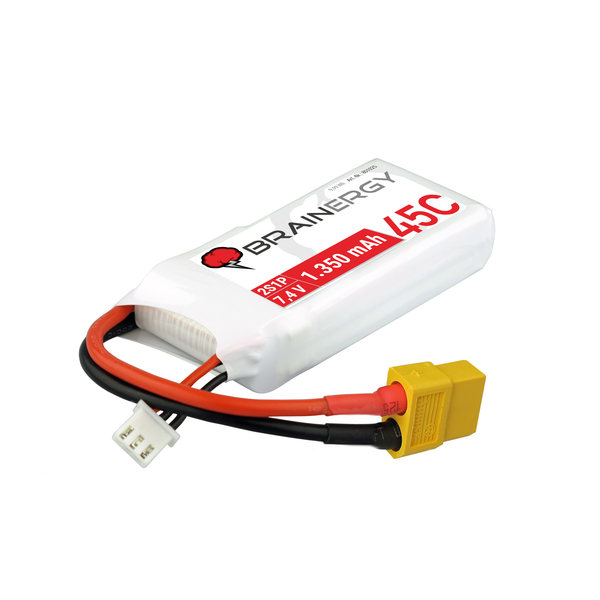 Brainergy lipo 2s 1350mAh 45C