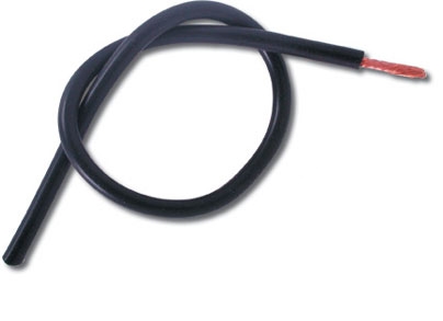 Câble silicone 20 AWG (0.5mm²) noir