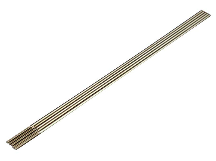 tige 2,0 x 200mm avec filetage M2 (5pcs) Tringleries