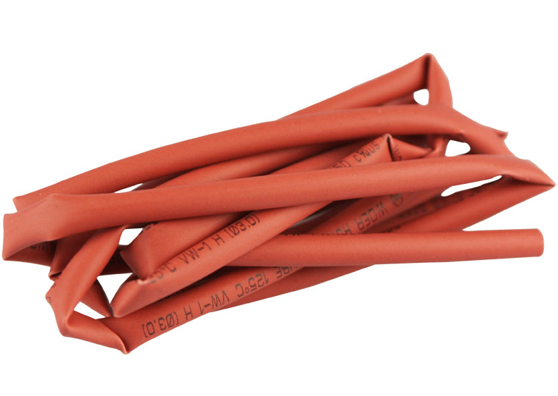 Gaine thermo 1mm Rouge