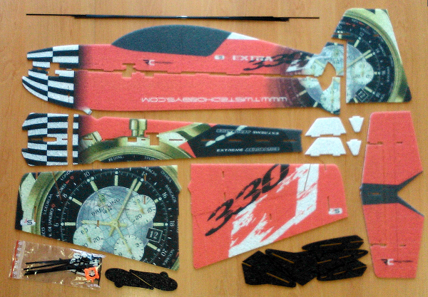 Extra 330 SuperLite red Rc factory Voltige