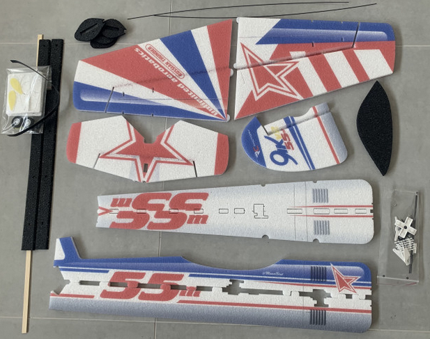 Yak 55 EPP Rc Factory 800mm 