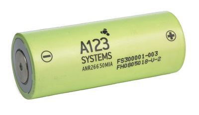 Accu A123 LiFe 2300mAh