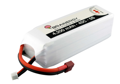 Lipo 5s 18,5v 4200mAh 45C BRAINERGY