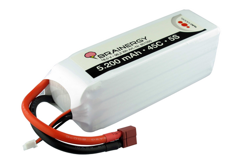 Lipo 5s 18,5v 5200mAh 45C BRAINERGY