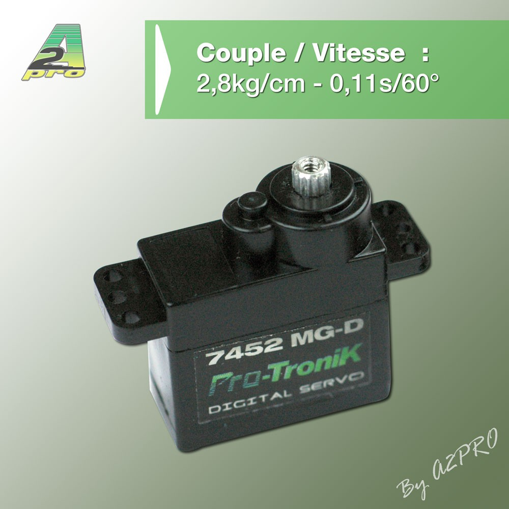 Micro Servo Numérique 7452 MG-D