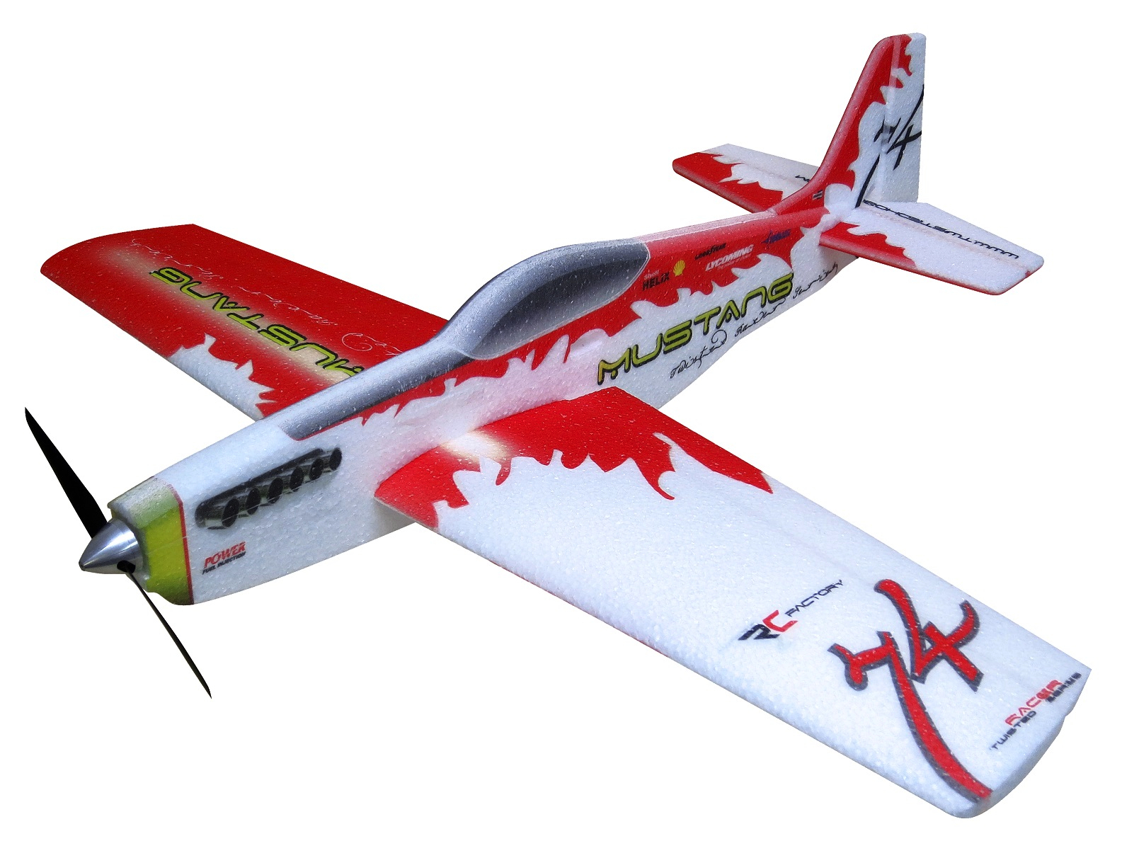 Mustang Red EPP 780mm Rc Factory