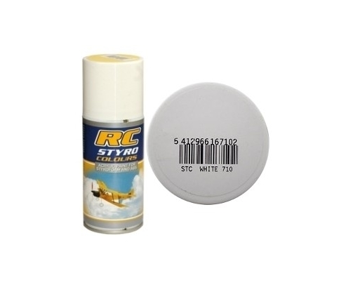 Bombe de peinture blanc RC Styro (150ml)