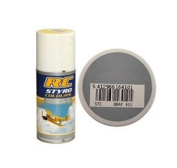 Bombe de peinture gris rc styro (150ml)