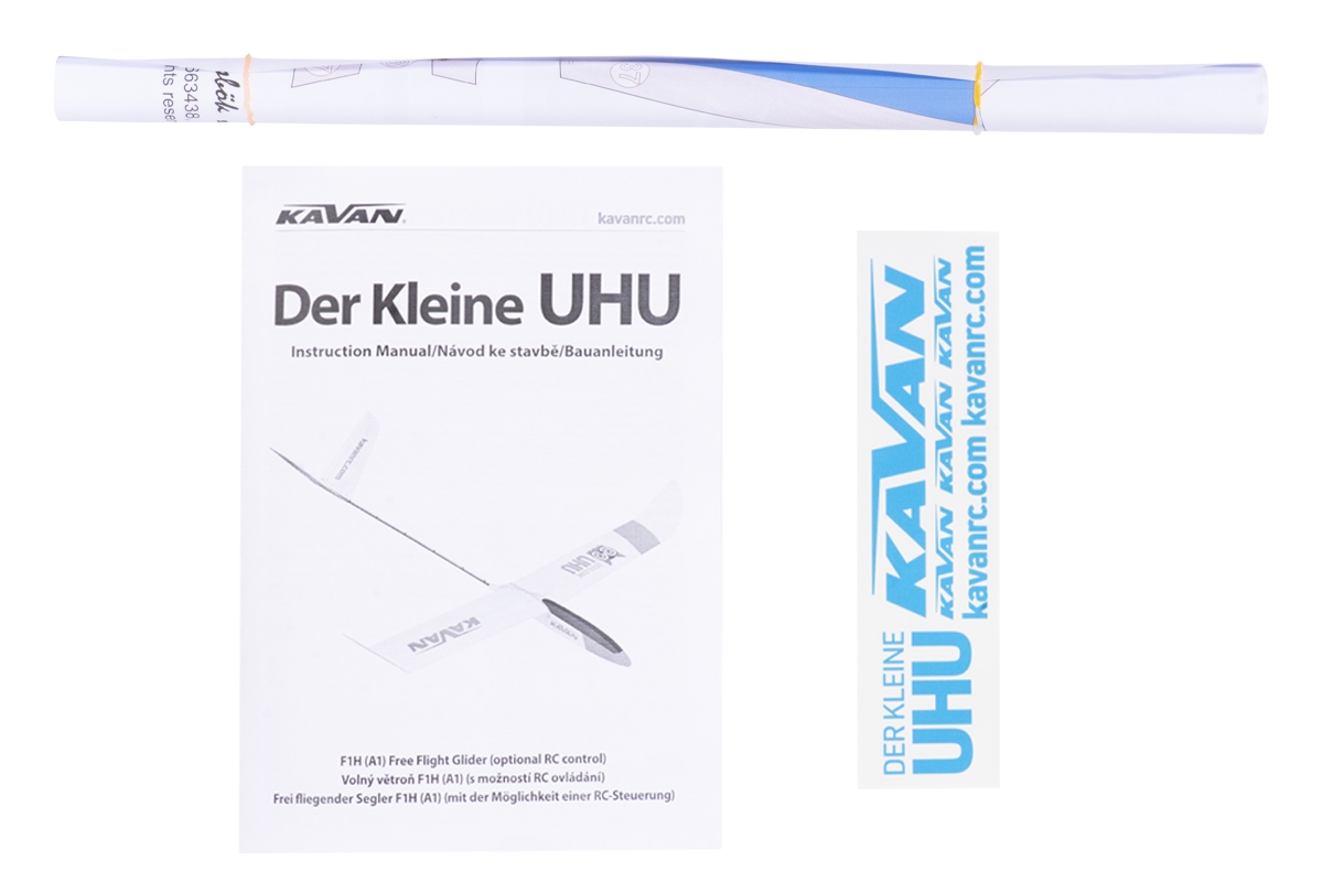 Der Klein UHU A1 (F1H) 1240mm KAVAN Planeurs