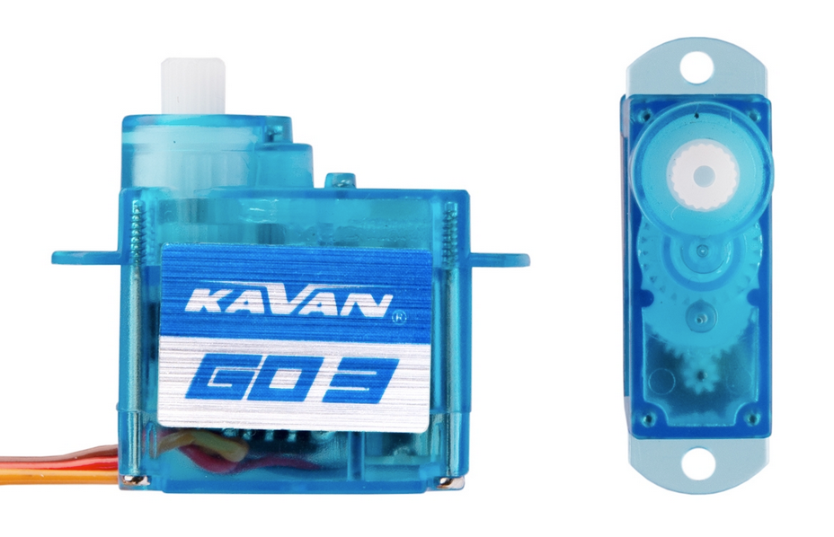 Servo GO-03 3,7gr Kavan Servos