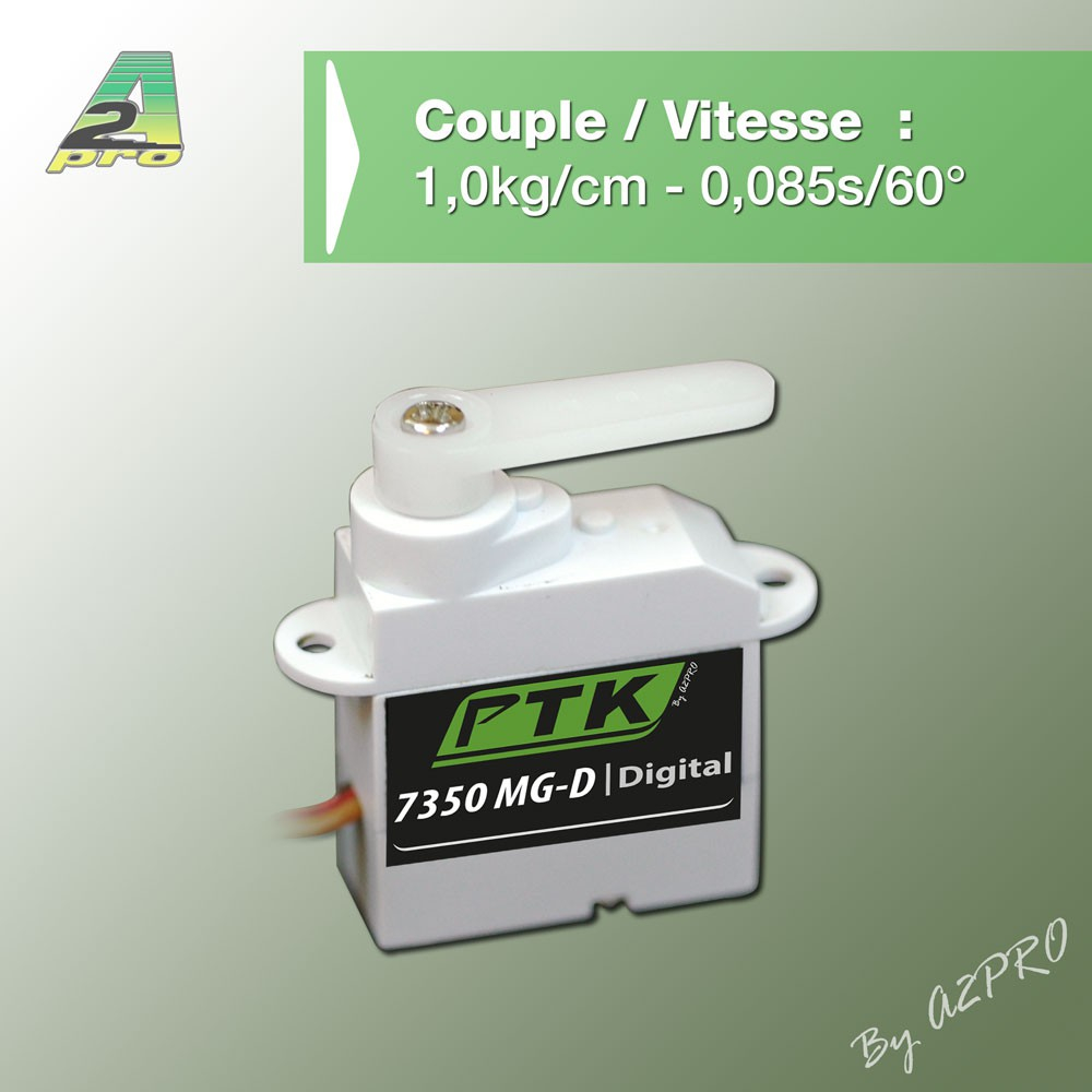  Sub Micro Servo Numérique 7350 MG-D