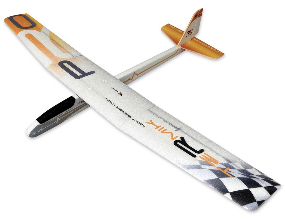 Planeur Termik Pro orange 1440mm Rc Factory